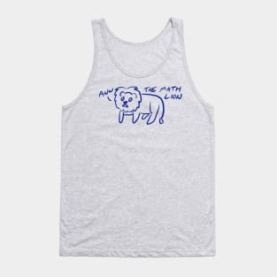 the math lion Tank Top